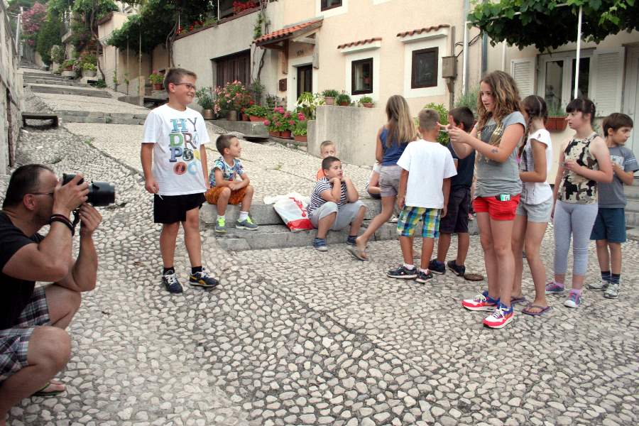 Onput kad smo se igrali, foto sa snimanja